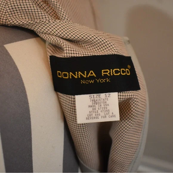 Donna Ricco Vintage Midi Dress - Picture 3 of 5